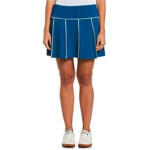 Penguin Blue on Blue Piped Pleated Lined Skort - XL